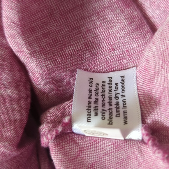 Lane Bryant Linen Blend Crossover Peplum Top 24 - Picture 12 of 16